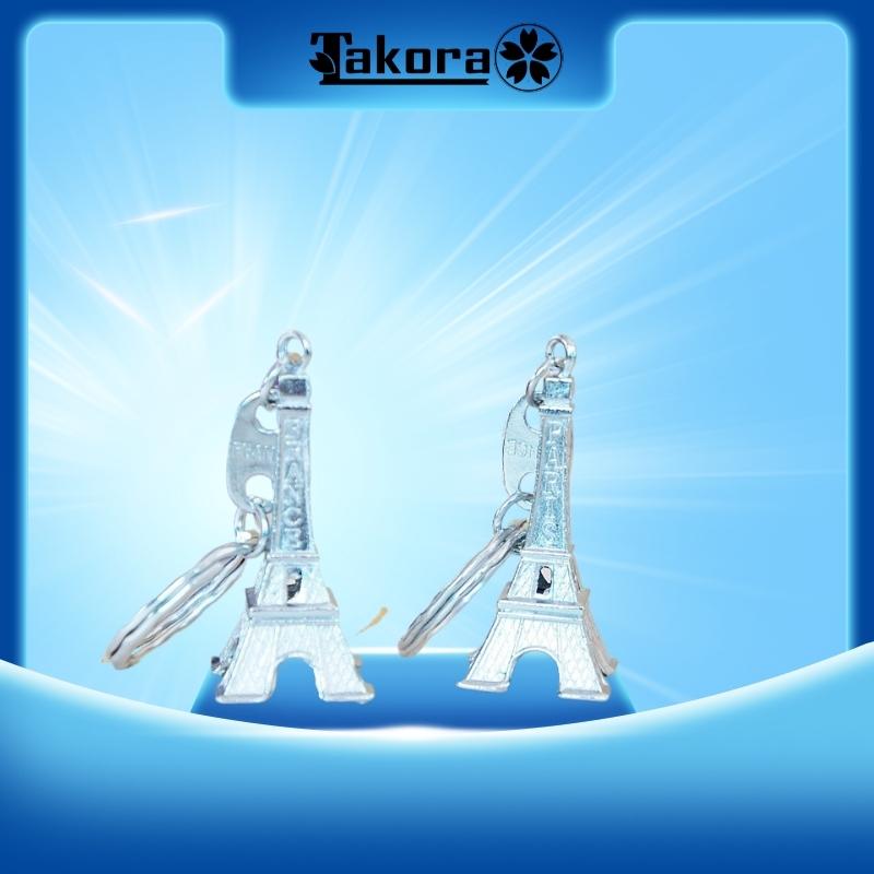 [HCM]Móc khóa đẹp cute hình tháp Eiffel móc khóa xe máy móc khóa cute móc khóa túi xách đẹp hợp kim cao cấp nhiều mẫu tự chọn thích hợp gắn túi xách hay gắn chìa khóa ô tô xe máy - TAKORA