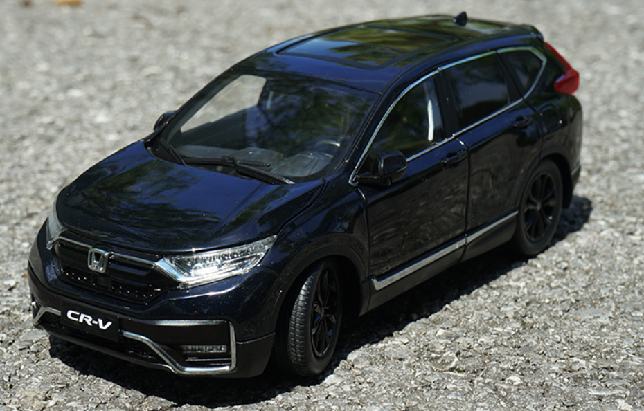 Mô hình xe Honda CRV màu đen 2021 tỉ lệ 1:18 (xe có sẵn) Mô