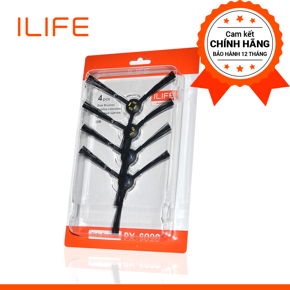 Combo 2 cặp chổi quét cạnh robot Hút Bụi Lau Nhà iLife V8S