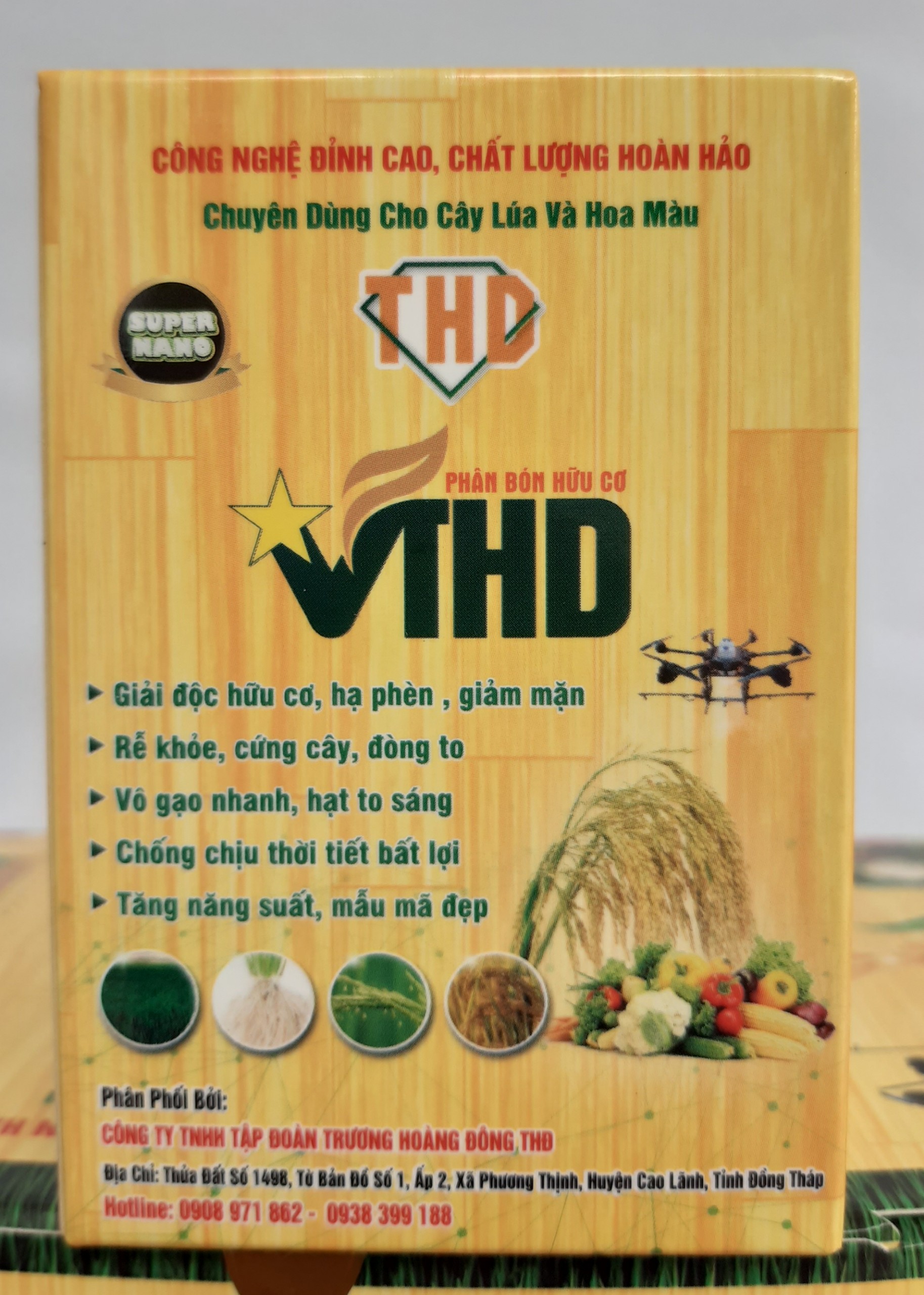 Phân bón lá sinh học hữu cơ vthd nano trên lúa&hoa màu giúp cải tạo đất,giải độc hữu cơ,hạ phèn,giảm mặn,siêu kích kháng cho cây