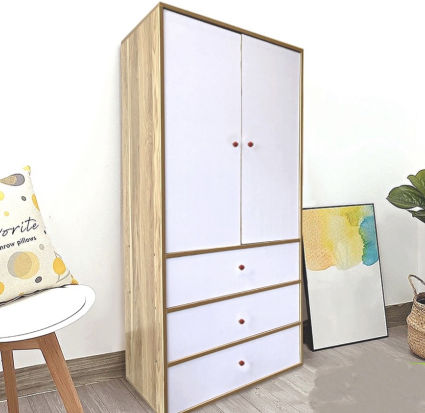 Tủ gỗ treo quần áo. Mẫu 1 120 x 40 x 30cm. Mẫu 2 120 x 60 x 30cm. Mẫu 3 120 x 60 x 40cm. MDF cao cấp