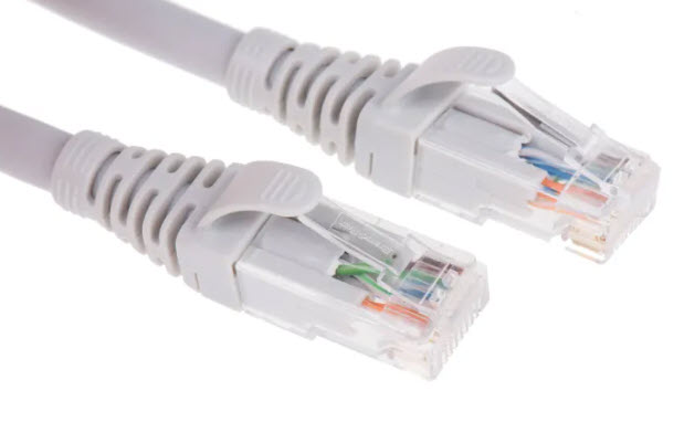 Dây nhảy Brand-Rex CAT6Plus 1m  Màu xám