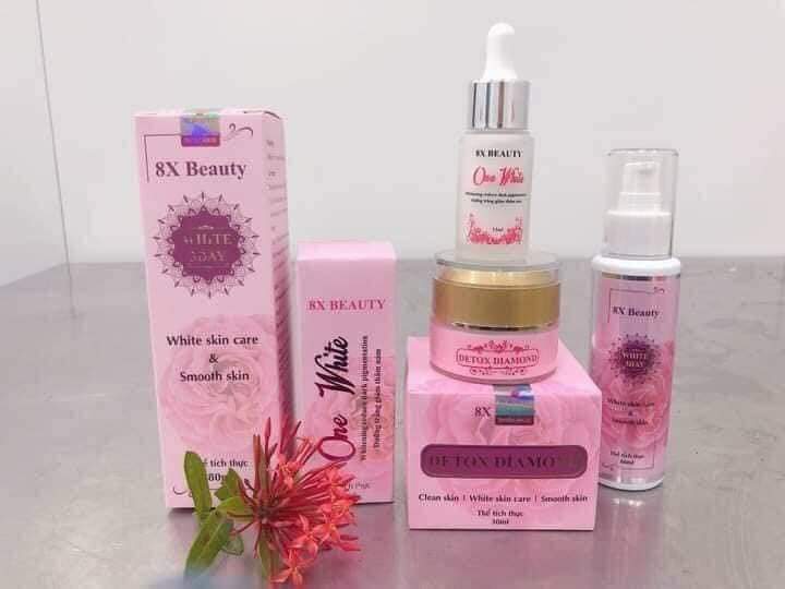 Detox thải chì cho da mặt 8x beauty