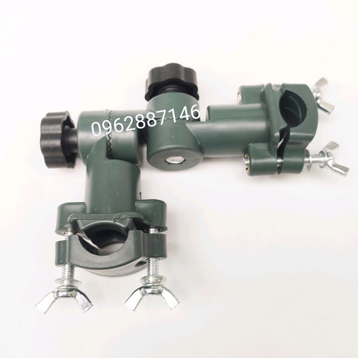 Đèn pin đội đầu siêu sáng đèn câu cá 2 bóng