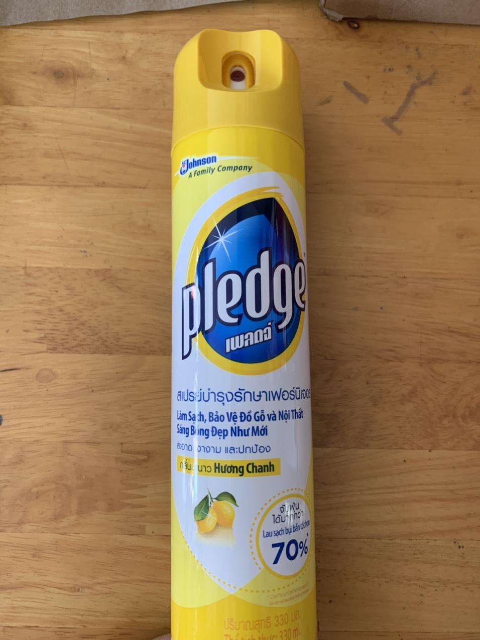 Dung dịch làm sạch, bảo vệ đồ gỗ và nội thất Pledge