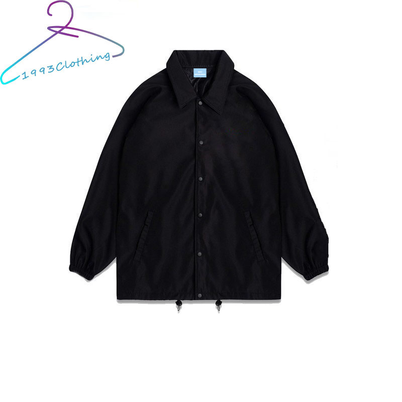 Áo khoác kaki nam /áo jacket trơn đen vải kaki cao cấp,👚freeship👚, nam nữ localbrand hàng vnxk, 2 lớp chóng nắng,1993clothing