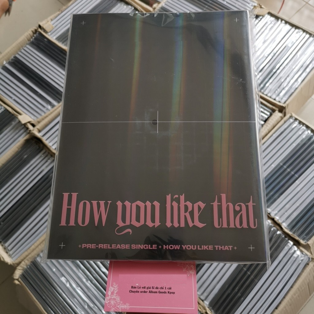 Album How You Like That Blackpink hàng chính hãng