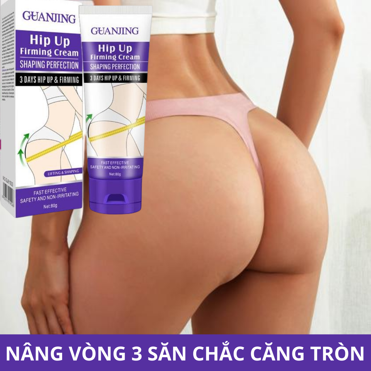 Kem nâng cơ mông giúp mông căng tròn trắng mịn tăng độ đàn hồi