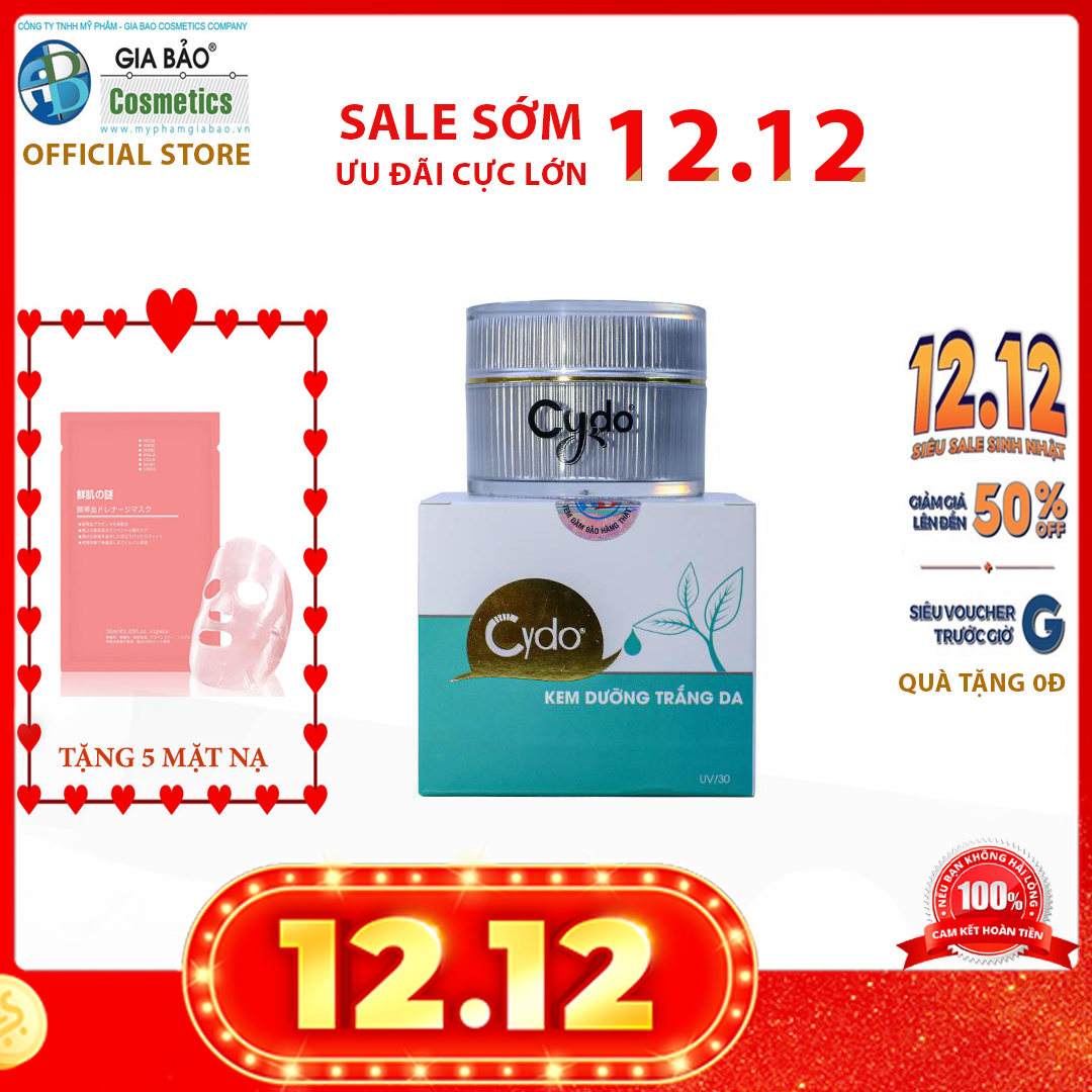 Kem dưỡng trắng da cao cấp cydo