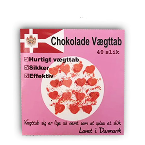 Kẹo socola giảm cân chính hãng Đan Mạch Chokolade Vaegttab Slimming care( 20 viên ) 1