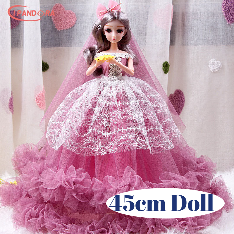 IP Bộ Búp Bê Barbie Bối Rối Lớn Hộp Quà Tặng Cô Gái Đám Cưới Đồ Chơi Trẻ Em Công Chúa Búp Bê 