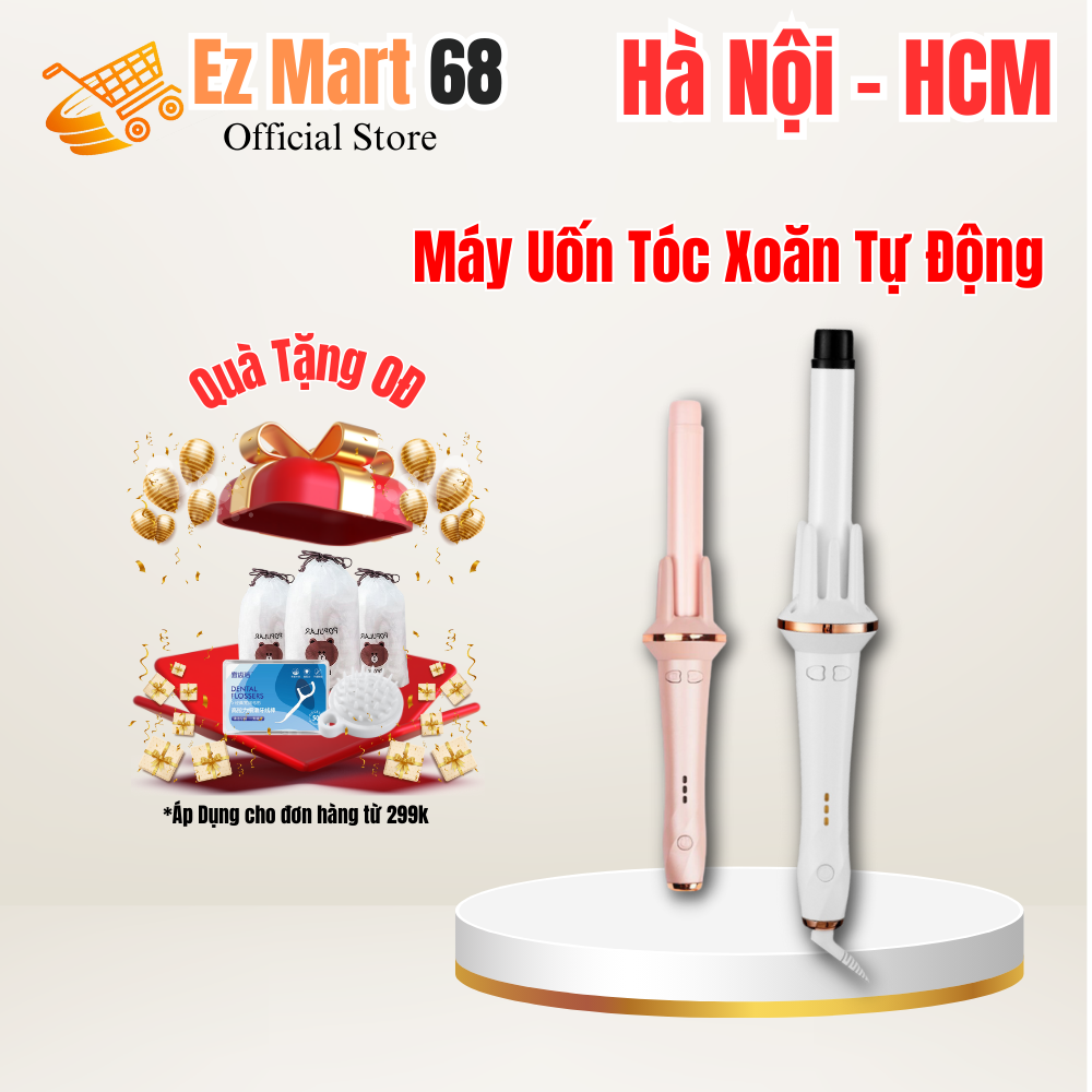 Máy uốn tóc xoăn tự động xoay 360 độ làm nóng nhanh trục xoay 28mm chất liệu gốm cao cấp 3 lớp bảo vệ mái tóc-máy uốn tóc máy uốn tóc mini máy uốn tóc xoăn tự động máy uốn tóc gợn sóng máy uôn tóc máy uôn tóc xoăn tự động