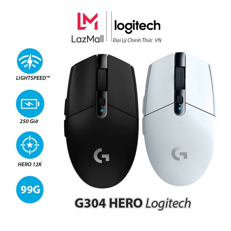 LazMall Sale 50% Chuột Logitech G304 Chuột Game Không Dây Chuột Không dây Gaming Logitech G304 Chính Hãng 12k DPI Siêu Nhạy Siêu Nhẹ - giá rẻ chính hãng 