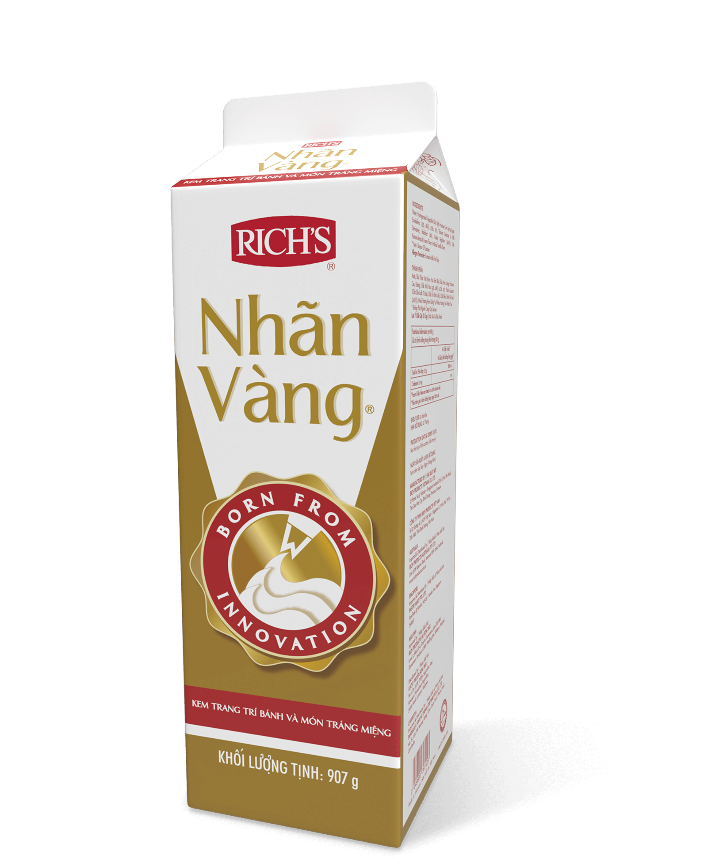 Kem topping gold label rich 907g hta-hcm