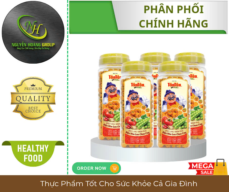 COMBO 2 HỦ - Đậu Hòa Lan CHUA CAY Tân Tân Hủ 190g