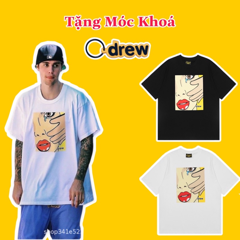 Áo thun drew house crying girl full tem tag