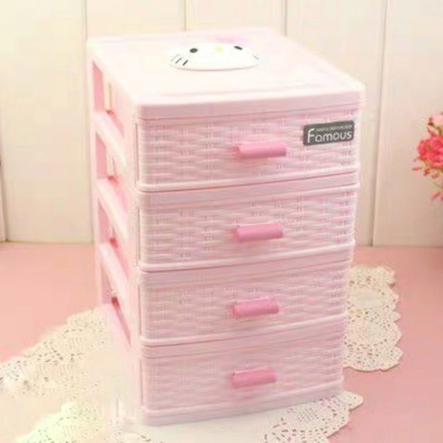 Tủ thuốc, tủ đựng đồ mini 4 tầng kiểu hàn 252c