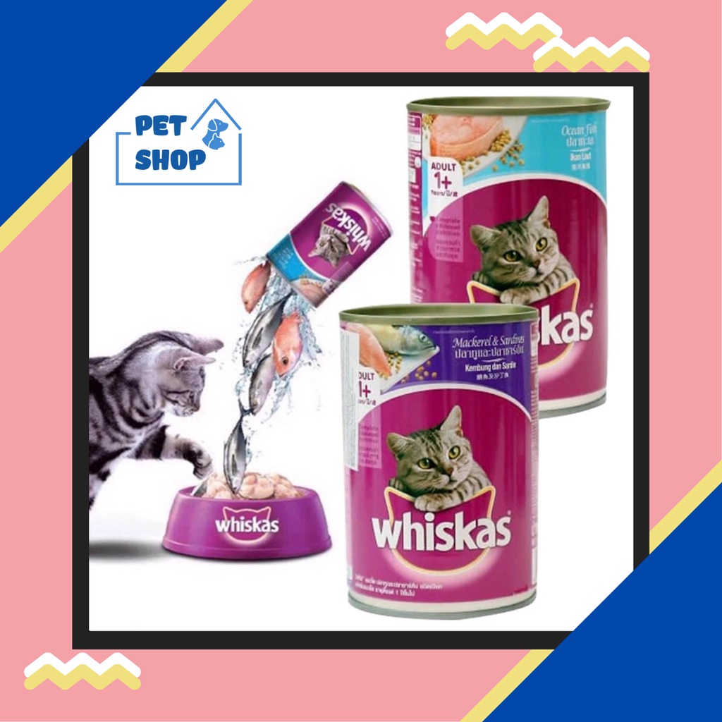 Pate whiskas lon 400gr combo 5 lon