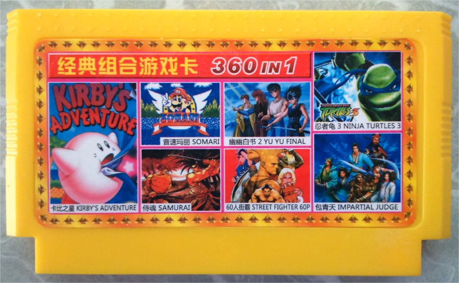 Băng game 4 nút 360 in 1