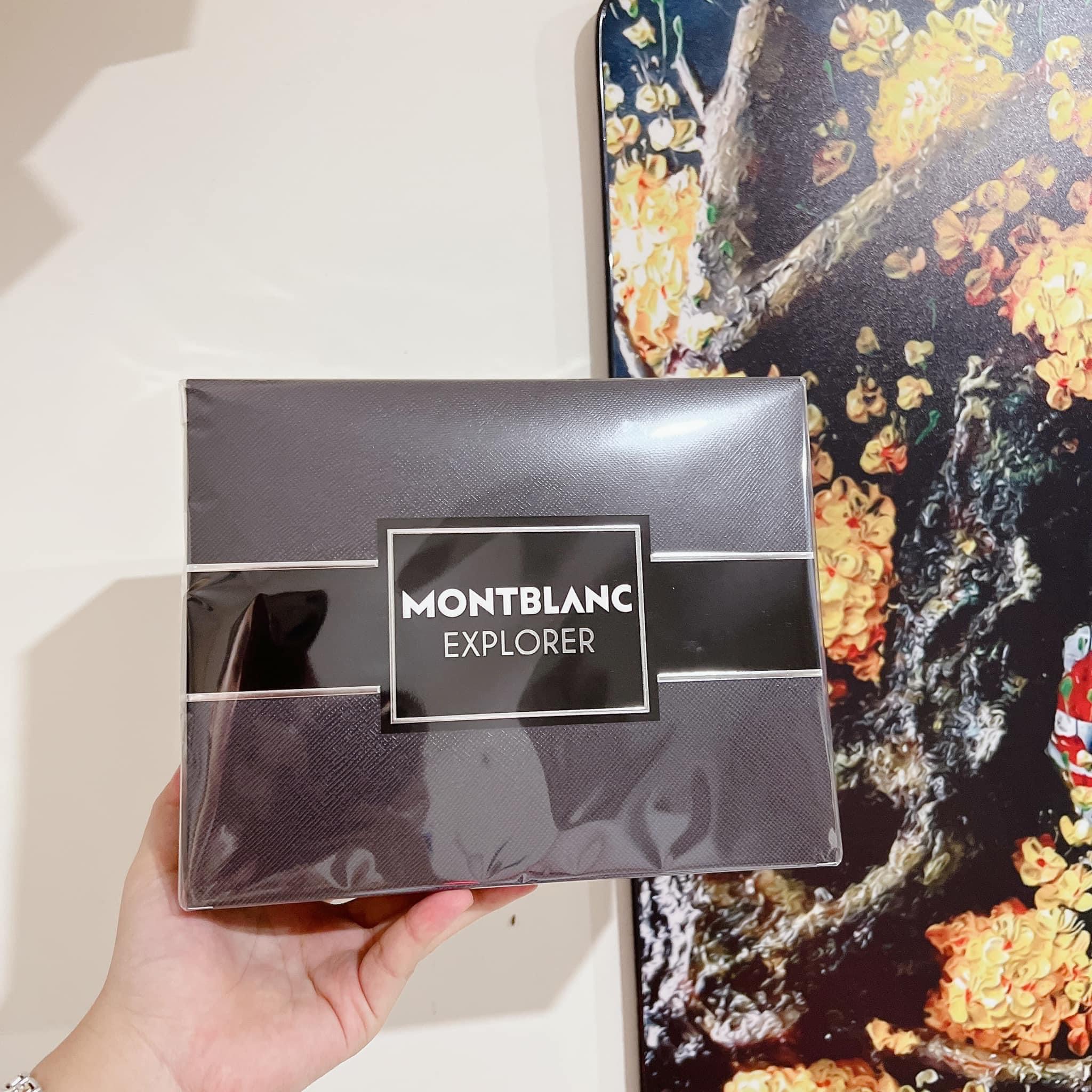 Set Mont Blanc Explorer EDP mới toanh 2019 Nam tính lịch lãm