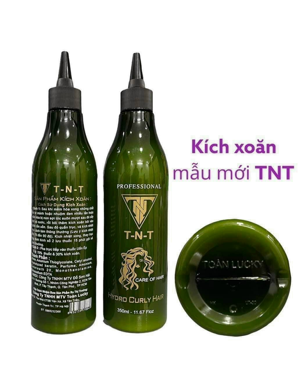 Kem Kích xoăn Tóc HyDro CuRly Hair TNT 350ml , hỗ trợ làm xoăn tóc trong quá trình uốn tóc