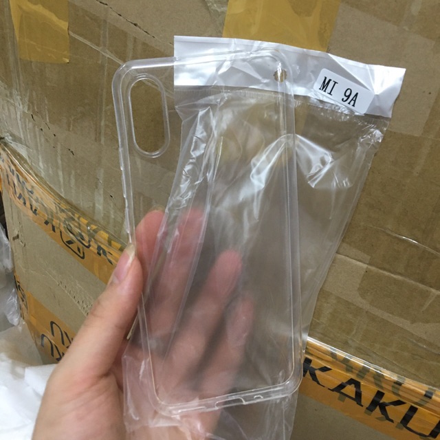 Ốp Lưng Silicon Cho Xiaomi Redmi 9A Trong Suốt