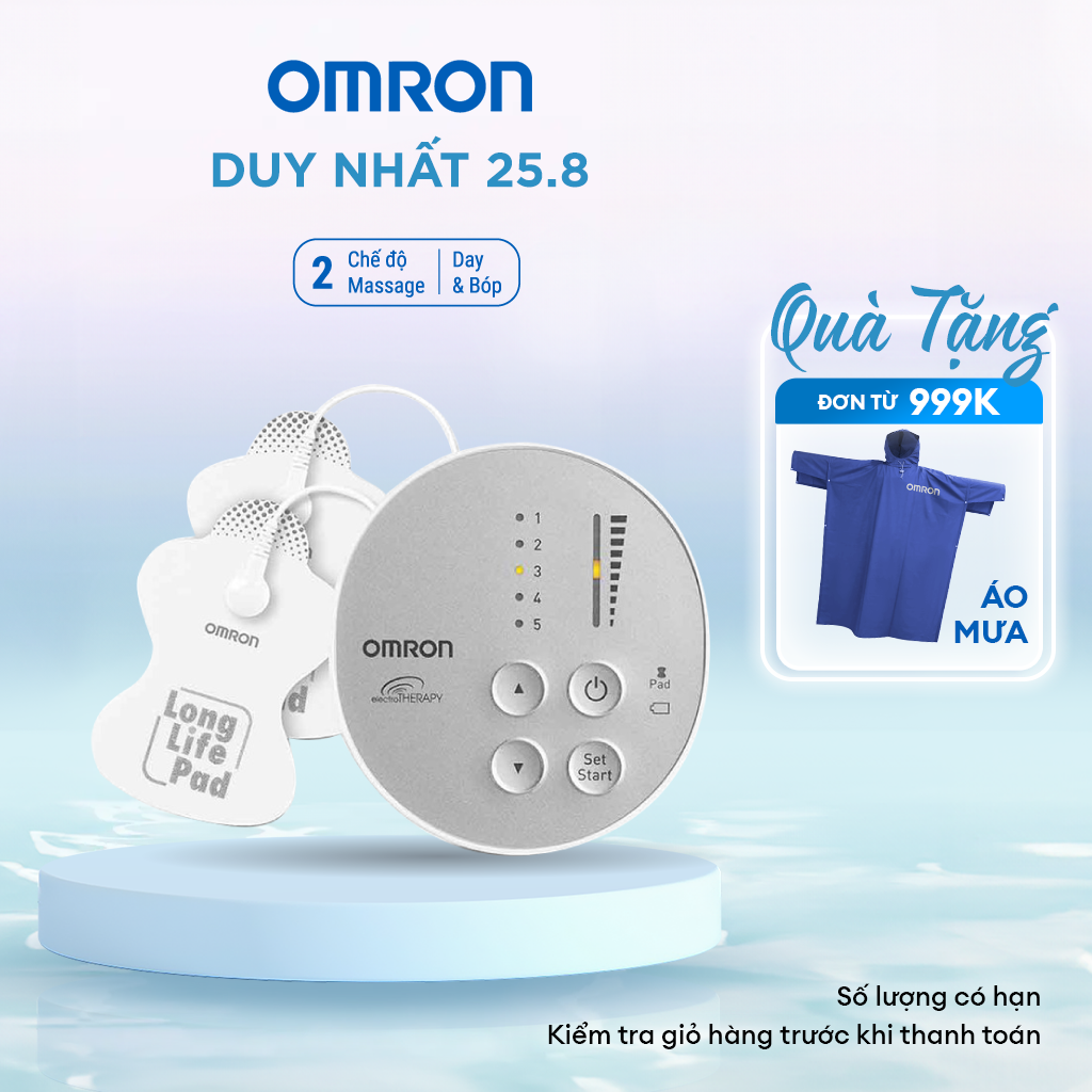 Máy massage xung điện omron hv-f013 - thương hiệu nhật bản