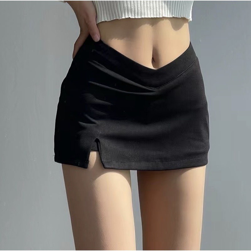 Chân váy quần xẻ đùi form chữ A nữ bigsize