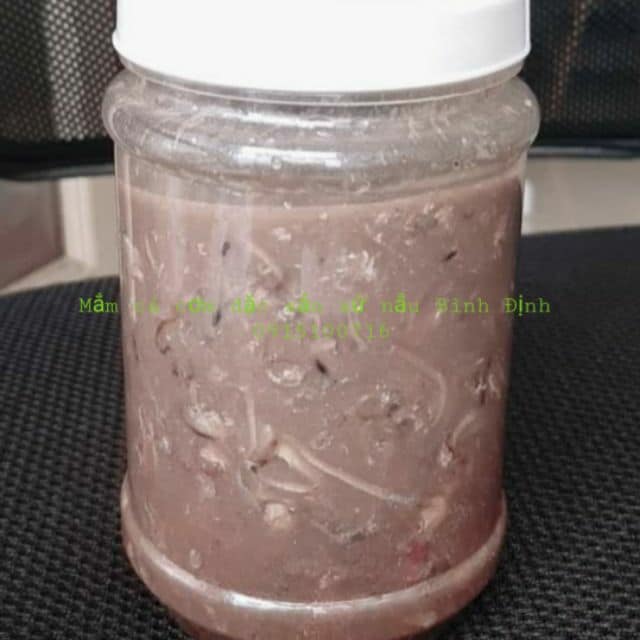 [HCM]MẮM CÁ CƠM BÌNH ĐỊNH ĐẶC SẢN XỨ NẪU 500gr