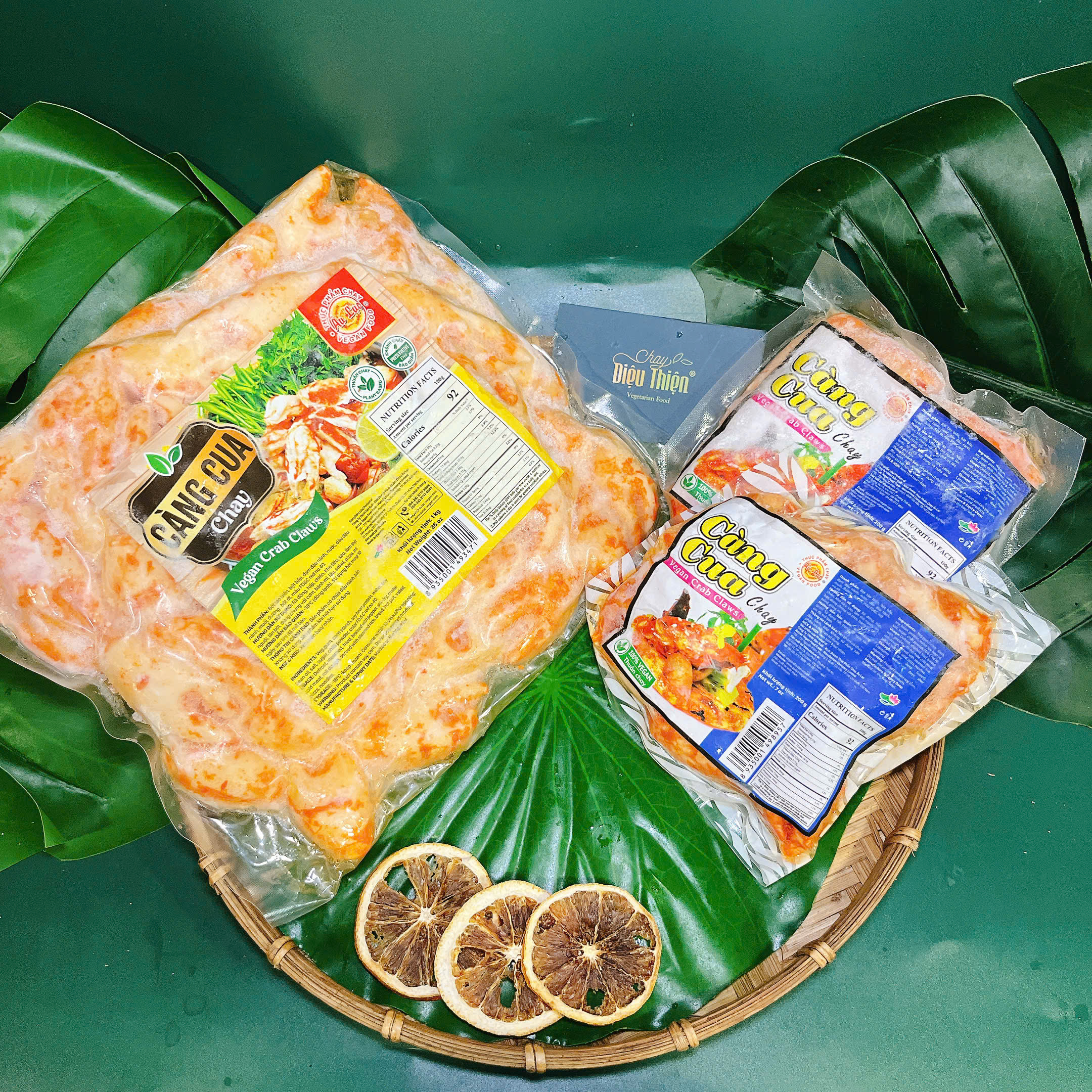 (shop có hỗ trợ đóng hàng) CÀNG CUA CHAY ÂU LẠC 200GR / 1Kg