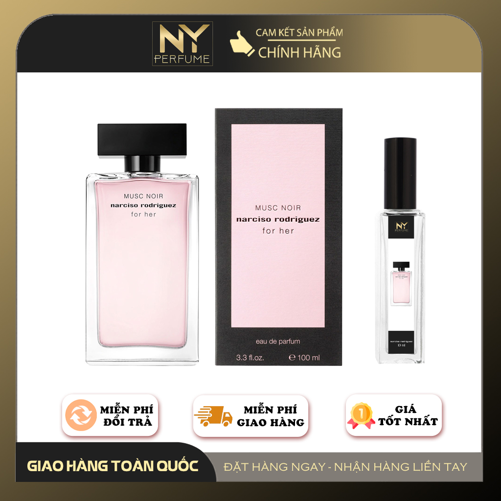 Nước Hoa Musc Noir For Her Narciso Rodriguez - Dạng chiết 10ml