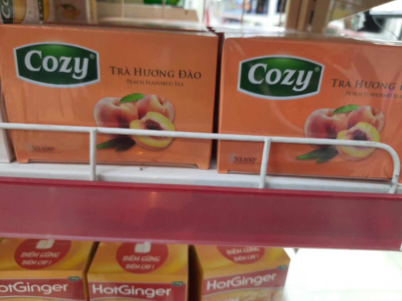 Trà cozy nhúng túi lọc các hương vị