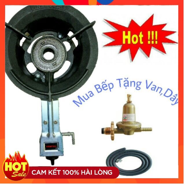 XẢ KHO Bếp Gas Công Nghiệp Tặng Van Dây Cao Cấp, Bếp Khè Công Nghiệp Kèm Van Dây Giá Rẻ