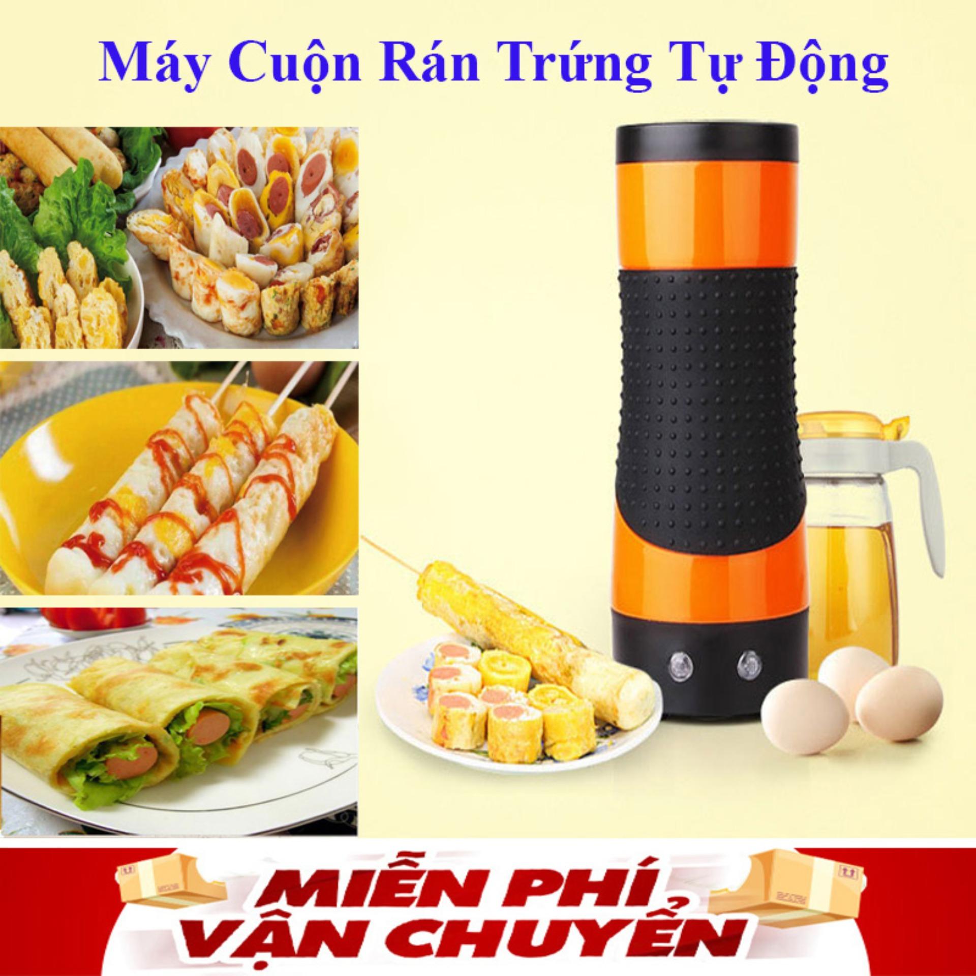 Cách làm trứng cuộn, dụng cụ làm bánh, máy rán trứng tự động - máy làm trứng cuộn thông minh, làm trứng cuộn chỉ trong 2 phút - nhanh chóng - thơm ngon - an toàn cho sức khỏe