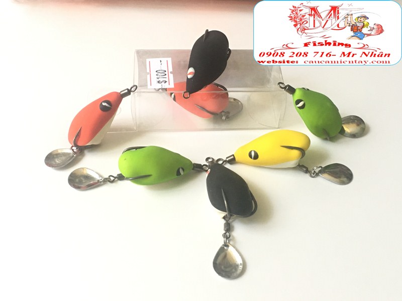 Nháy Hơi Câu Cá Lóc Chìm Lững F35frog