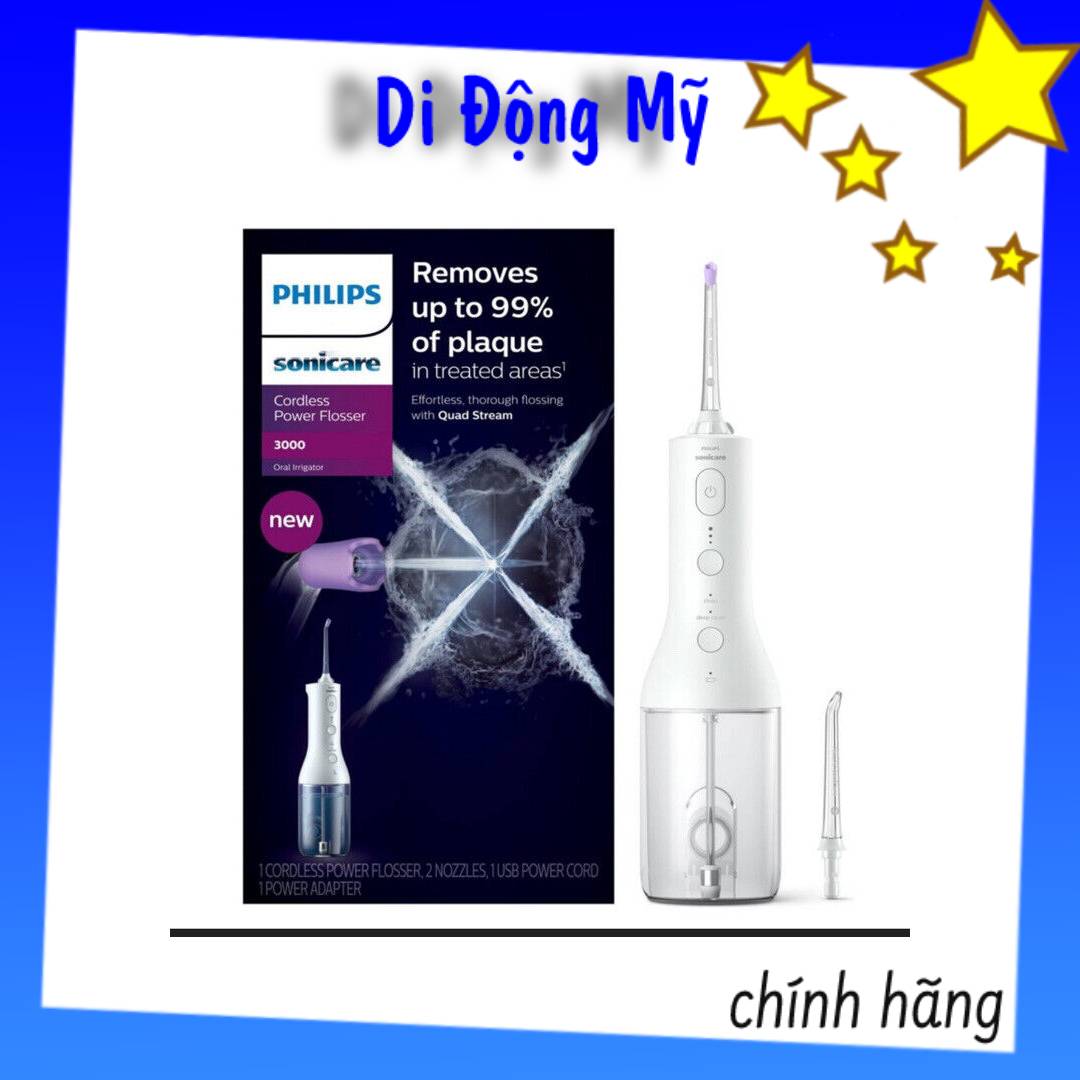  Philips Sonicare 3000 - Máy Tăm Nước Cầm Tay Philip Sonicare Cordless Flosser 3000 