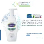 Sữa Rửa Mặt Cetaphil Soothing Foam Wash Dạng Bọt Siêu Mịn Dịu Da Nhạy Cảm 200ml