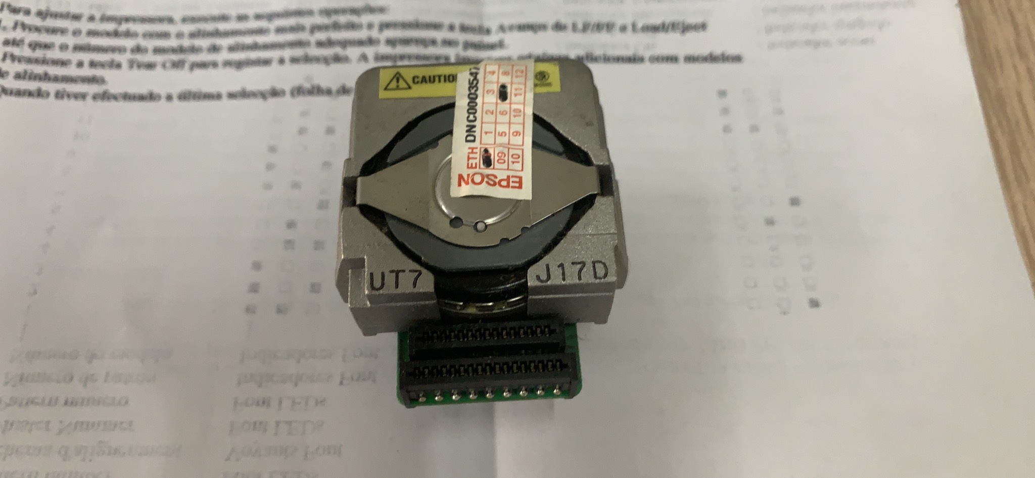 Đầu kim máy in kim epson lq300+ii