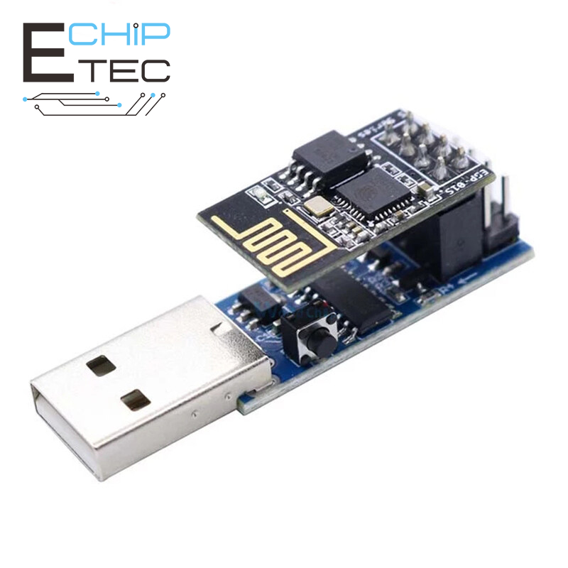 Bộ Chuyển Đổi Lập Trình ESP01 ESP-01 UART CH340 USB Sang ESP8266 Mô-đun Không Dây Wifi Bảng Phát Triển Vi Điều Khiển Truyền Thông