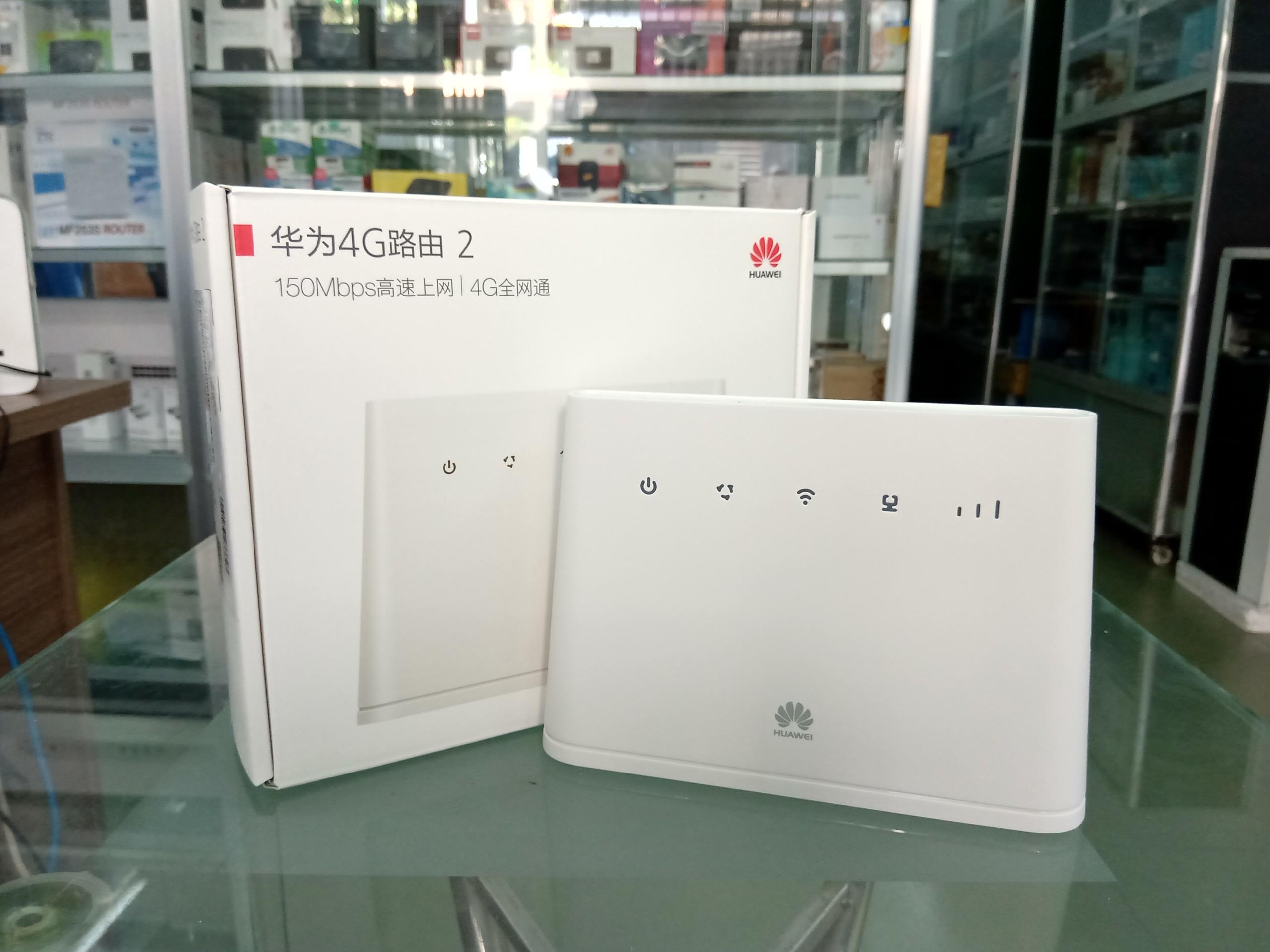Bộ phát Wifi 3G/4G LTE Huawei B311B tốc độ 150Mbps. Hỗ Trợ 32 User, 1 WAN/LAN 1Gb - Phiên bản Quốc Tế
