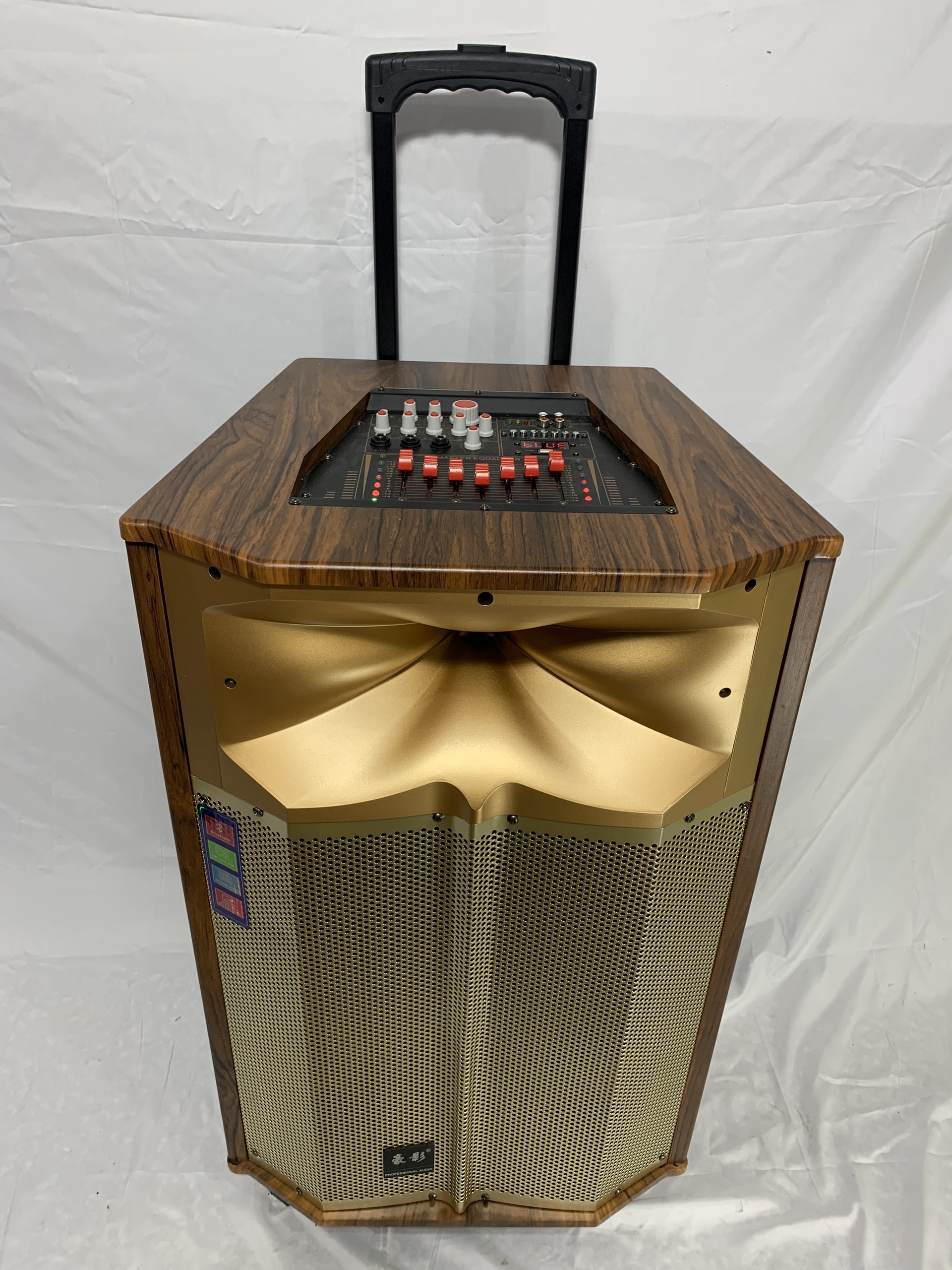 LOA KÉO NHẬP KHẨU CHÍNH HÃNG HY 506 BASS 40, BÀN CHỈNH DJ, THIẾT KẾ HIỆN ĐẠI, TẶNG 2 MÍC XỊN UHF