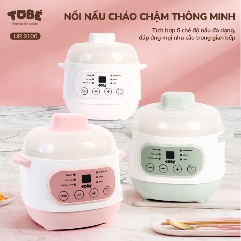 Nồi nấu cháo chậm ToBe cho bé