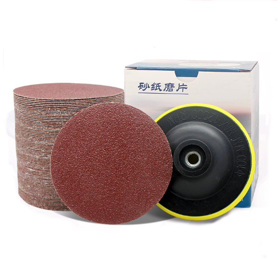 Combo 10 tấm giấy nhám tròn tự dính size 5 inch - 7 inch độ nhám p80 - p1000, dùng kết hợp với đĩa đánh bóng tự dính, sử dụng cho máy cầm tay