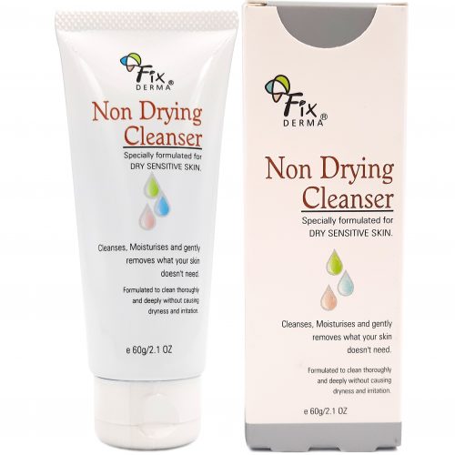 [HCM]Sữa Rửa Mặt Không Tạo Bọt Cho Da Nhạy Cảm Fixderma Non Drying Cleanser (60g)