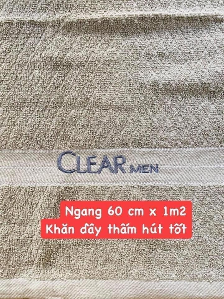 Khăn tắm cotton clear men 1.2m
