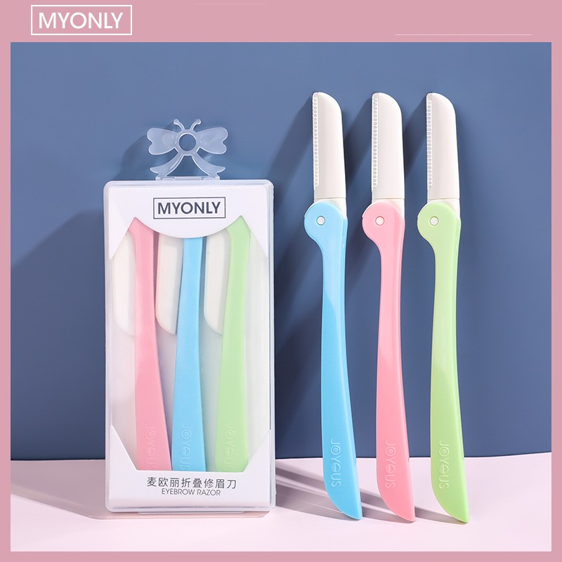 Set 3 dao cạo lông mày, dao tỉa lông mày