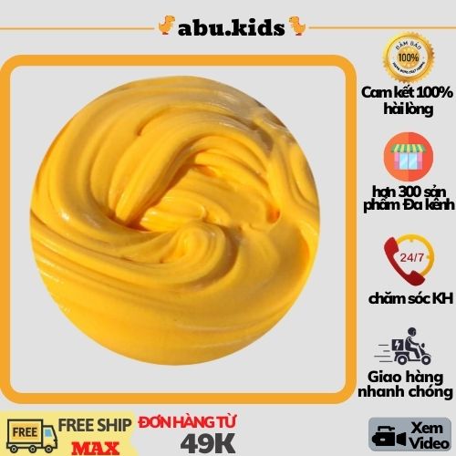 COMBO 6 HỘP Slime mây basic cầu vồng -  Slime basic MAGICMSLIME sáng tạo , Đồ chơi sáng tạo nghệ thuật