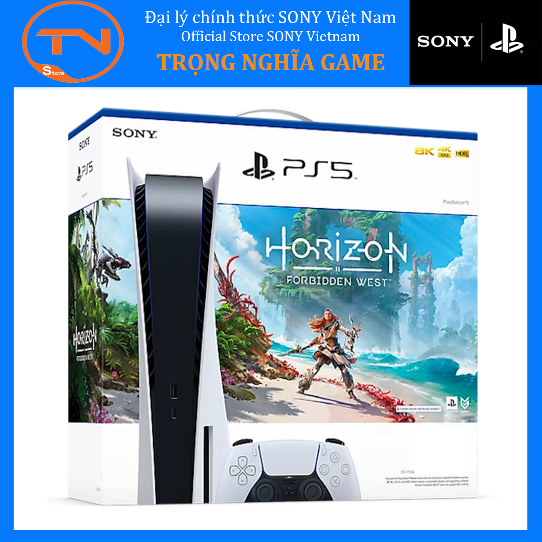 Máy ps5 horizon forbidden west bundle - hàng chính hãng sony việt nam bảo hành 12 tháng
