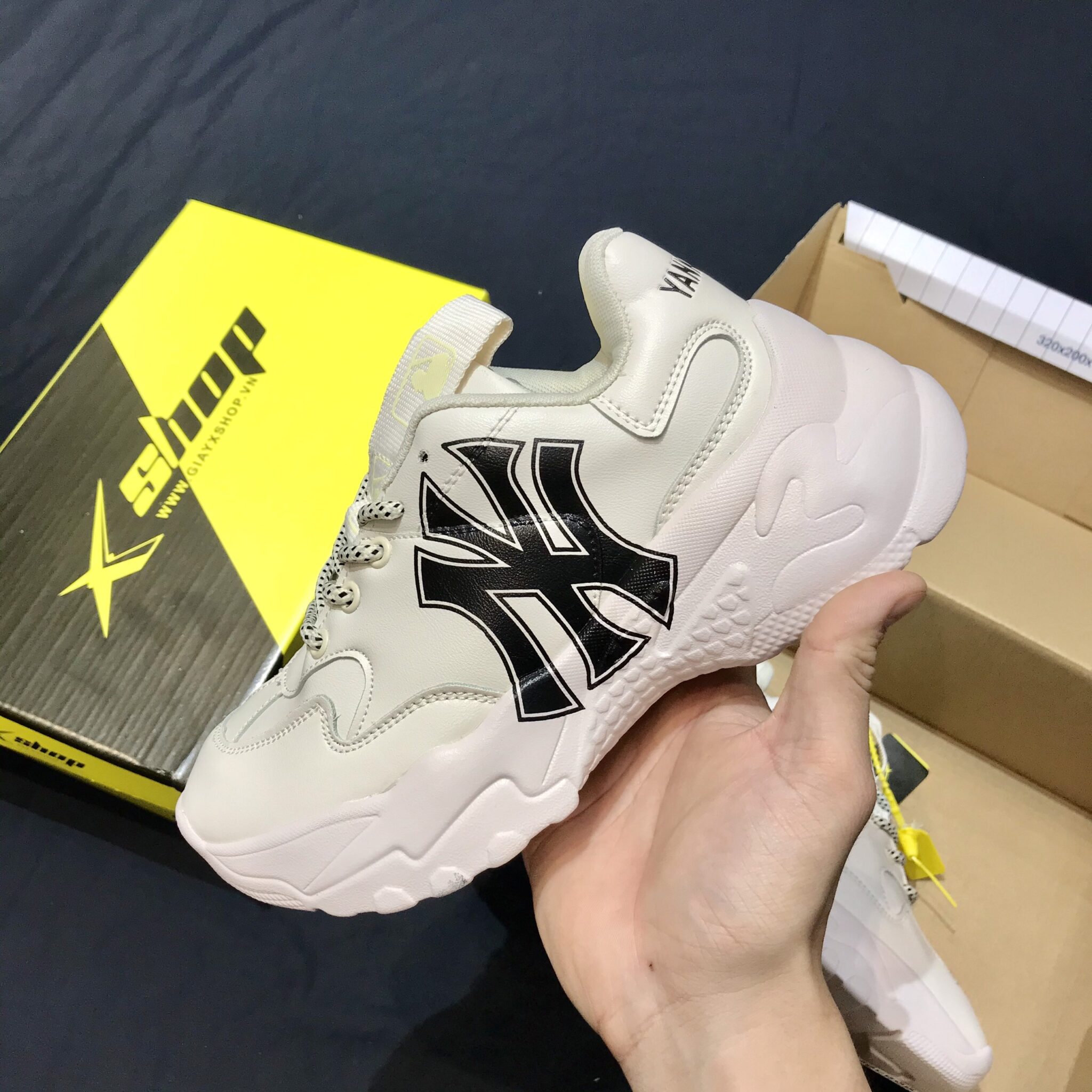 Giày Thể Thao Seaker Bóng Chày IN Chữ N/y Nam/Nữ 1.1(shophanhan)