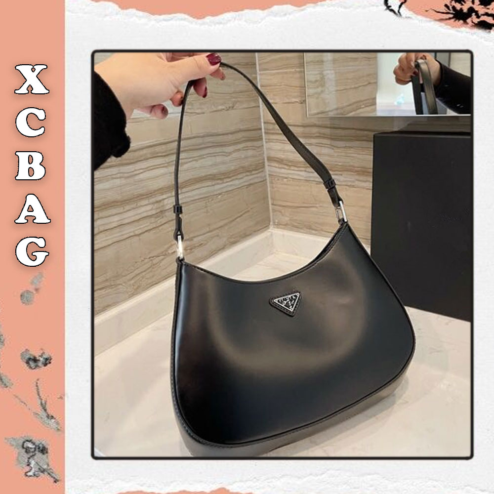 Túi đeo vai kẹp nách dáng Prada XC-3255, kiểu dáng hàn quốc, túi công sở, đẹp, trơn